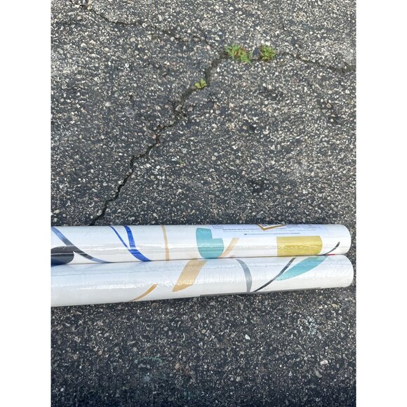 NEW Scion Oxalis Zanzibar Wallpaper Papaya/Honey Lot of 2 Rolls 11 Yards each - Picture 10 of 15